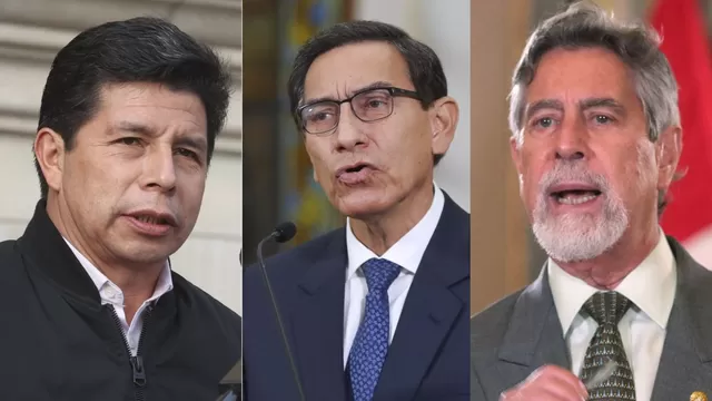 Declaran improcedentes denuncias constitucionales contra tres expresidentes