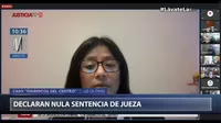 Dinámicos del Centro: Declaran nula resolución de jueza July Baldeón sobre el caso