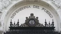 Defensor del Pueblo cuestiona reuniones de Castillo fuera de Palacio de Gobierno
