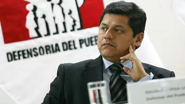 Eduardo Vega, defensor del Pueblo interino. Foto: Andina