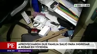 Delincuentes aprovecharon que familia salió para robar en vivienda en San Martín de Porres