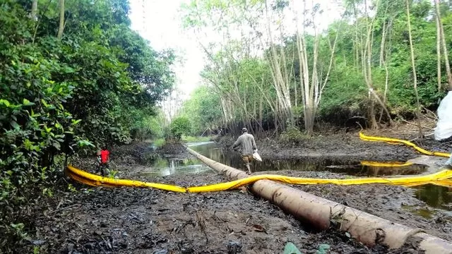 El vertido todavía no ha generado ningún impacto ambiental. Foto referencial: Red eclesial panamazónica