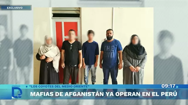 Desarticulan banda criminal dedicada al tráfico de migrantes de Afganistán en el Perú