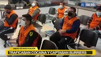 Capturan a integrantes de organización criminal que traficaba cocaína a España