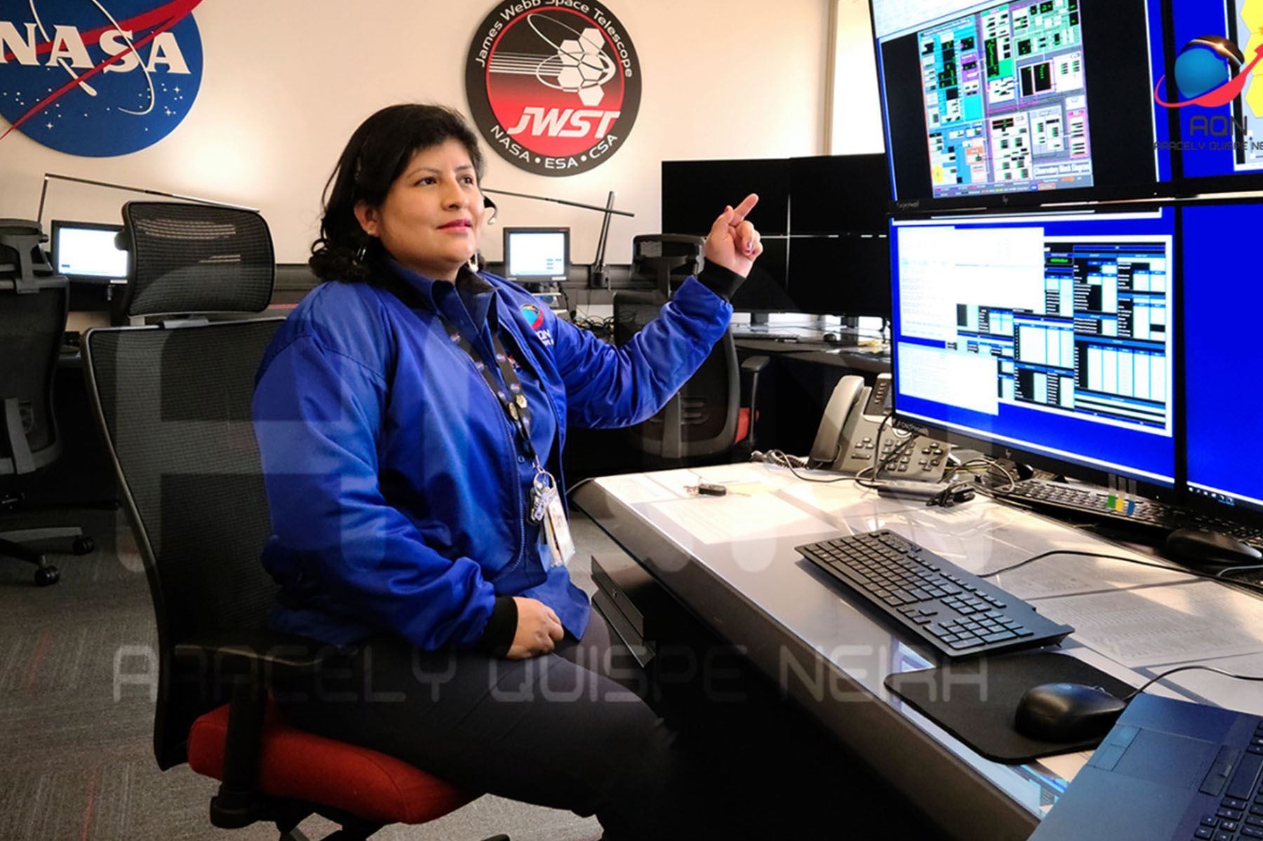 Científicas peruanas que trabajan en la NASA. Foto: Andina