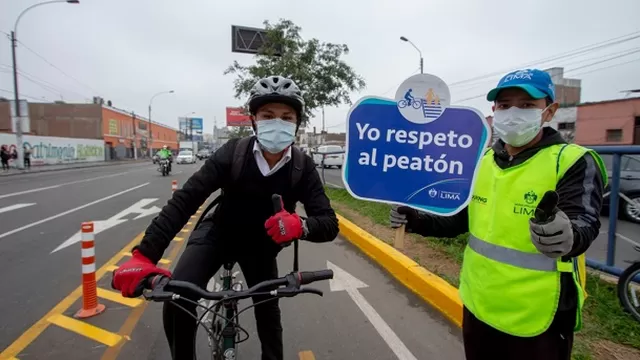 Día Mundial del Peatón en Lima. Foto: Municipalidad de Lima