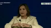 Dina Boluarte: Congresistas critican que presidenta diga que el Perú "está en paz"