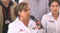 Presidenta Boluarte: “Nunca los he jalado a un espacio laboral al señor Shimabukuro ni a Maritza Sánchez” 
