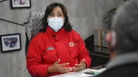 Huancavelica: Dina Boluarte respondió a cuestionamientos de vecinos de Paucará