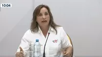 Dina Boluarte sobre estado de emergencia: “Dependerá de resultados para aplicarlo en otros distritos”