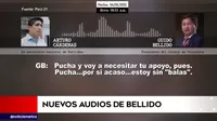 Los Dinámicos del Centro: Difunden nuevos audios entre Guido Bellido y Arturo Cárdenas