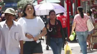Distritos de Lima superarían los 30°C este verano, según Senamhi