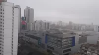 Distritos de Lima y Callao amanecieron con llovizna y cielo cubierto