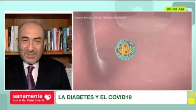 Dr. Huerta: Estas son las complicaciones que podría presentar un diabético con COVID-19