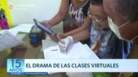 El drama de las clases virtuales