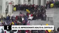 EE. UU.: El impresionante asalto al Capitolio