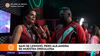 EEG Perú vs. Guerreros México: Alejandra Baigorria defendió con todo a Said Palao tras lesión 