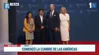 EE.UU: Así fue el saludo entre el presidente Castillo y Joe Biden en la Cumbre de las Américas