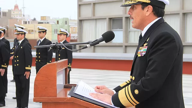 Vicealmirante José Paredes Lora. Foto: marina.mil.pe
