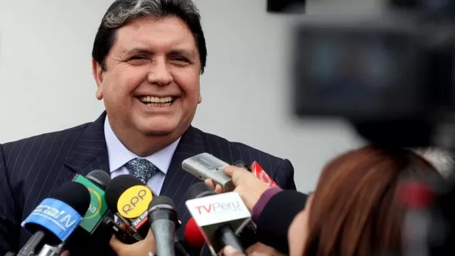 Alan García, candidato presidencial del Partido Aprista. Foto: Andina