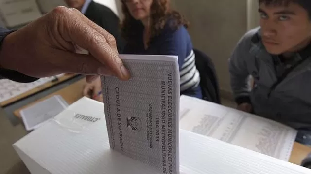 Conoce tu local de votación. Foto referencial: Andina