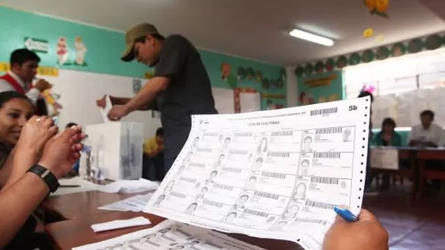 El número de electores podría cambiar, debido a que el padrón inicial es una versión preliminar / Foto: archivo Andina