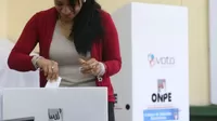ONPE presentó al 100% resultados generales de elecciones congresales 2020