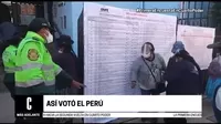 Elecciones 2021: Así votó el Perú