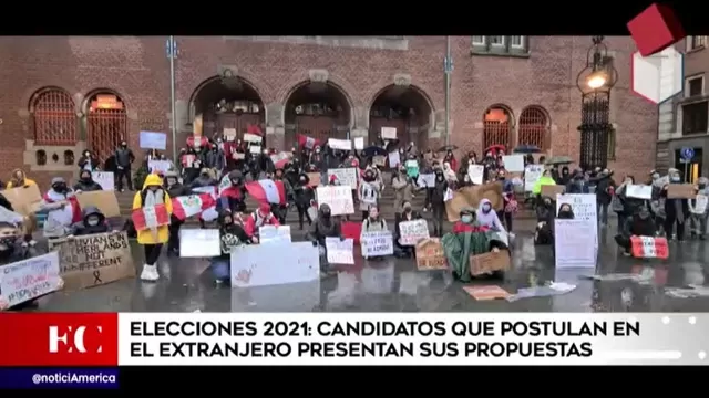 Elecciones 2021: Candidatos que postulan en el extranjero presentan sus propuestas