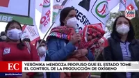 Elecciones 2021: Mendoza propuso que el Estado tome control de la producción de oxígeno