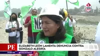 Elizabeth León sobre caso de Gonzalo Alegría: “Debe haber una sanción importante”