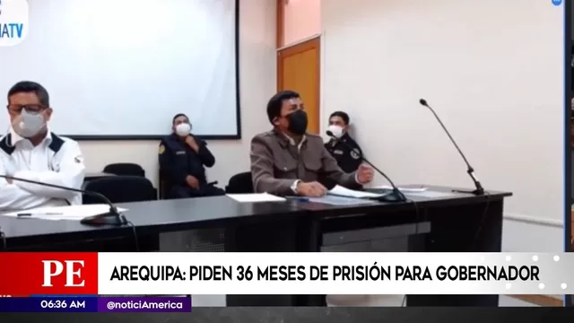 Elmer Cáceres Llica: Piden 36 meses de prisión preventiva para el gobernador regional de Arequipa
