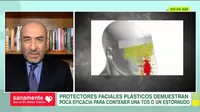 Elmer Huerta sobre protector facial: "Es importante usar la ciencia como guía"