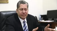 Eloy Espinosa-Saldaña: “El Tribunal Constitucional no saca o pone presidentes”