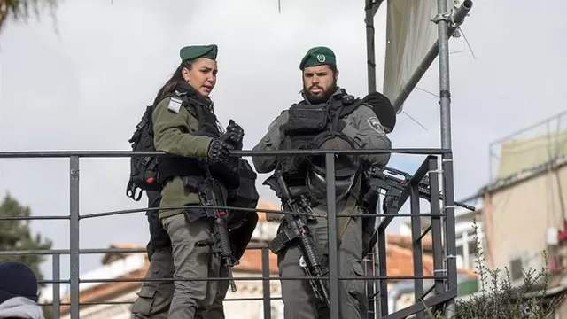 El ejército de Israel custodia Jerusalén y Cisjordania. Foto: EFE