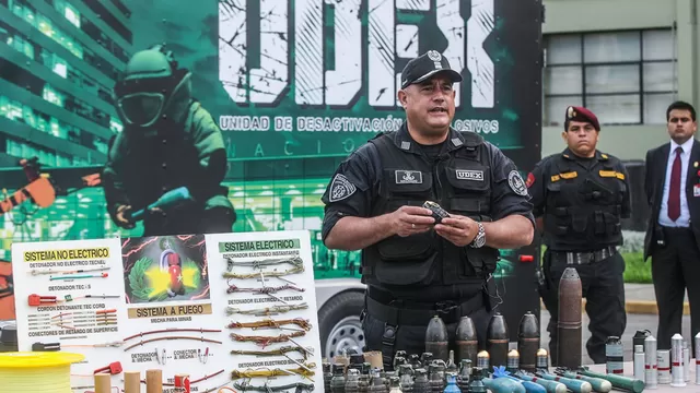 Campaña de entrega de armas se podrá realizar hasta fines de enero del próximo año. Foto: Andina