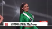 Entrevista con Janick Maceta, segunda finalista del miss universo 