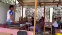 Tarapoto: Escolares reciben clases en aula improvisada