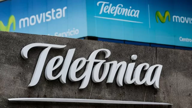 Telefónica fue víctima de un ciberataque en España. Foto: AFP