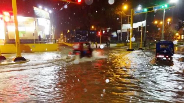 LLuvias en Piura. Foto referencial: Andina