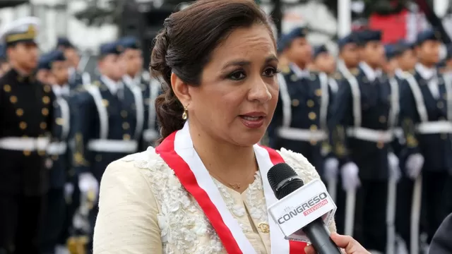 Marisol Espinoza. Foto: Congreso