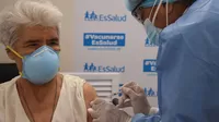 EsSalud: Más de 40 000 adultos mayores fueron vacunados contra la COVID-19