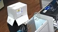 Estados Unidos: Ladrón que usaba una caja de cartón para robar fue capturado