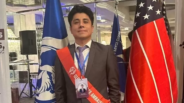Estados Unidos: Investigador peruano es nombrado Embajador Joven de la Paz en Nueva York