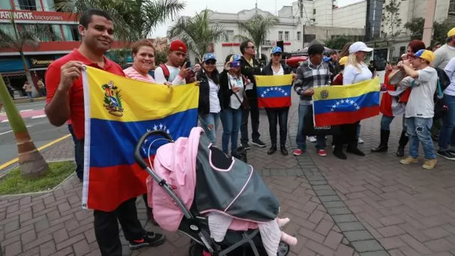 Ciudadanos venezolanos en Perú. Foto: Referencial/Agencia Andina
