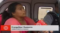Evangelina Chamorro denunció que recibe amenazas de traficantes de terrenos 