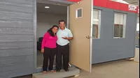 Evangelina Chamorro recibió las llaves de su nueva casa antisísmica