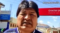 Evo Morales regresó a Perú y negó que sea asesor de Pedro Castillo