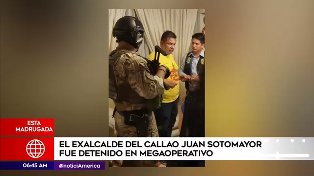 Exalcalde Juan Sotomayor y excongresista Víctor Albrecht fueron detenidos en megaoperativo