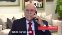 Excanciller Ferrero: Presidente Castillo debe pronunciarse sobre salida al mar para Bolivia